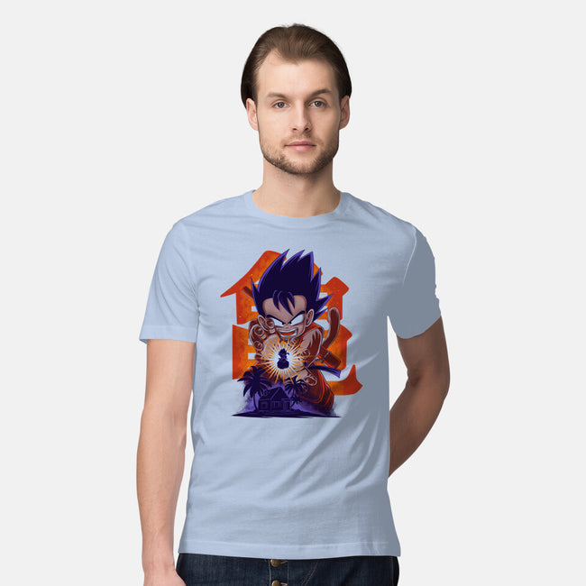 Saiyan Kid-Mens-Premium-Tee-rmatix