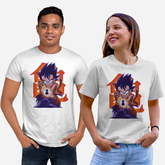 Saiyan Kid-Unisex-Basic-Tee-rmatix