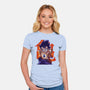 Saiyan Kid-Womens-Fitted-Tee-rmatix