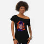 Saiyan Kid-Womens-Off Shoulder-Tee-rmatix