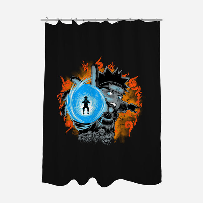 Konoha Kid-None-Polyester-Shower Curtain-rmatix