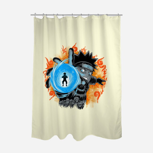 Konoha Kid-None-Polyester-Shower Curtain-rmatix