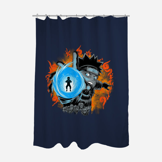 Konoha Kid-None-Polyester-Shower Curtain-rmatix