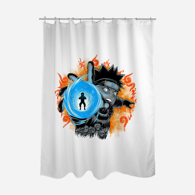 Konoha Kid-None-Polyester-Shower Curtain-rmatix