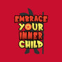 Embrace Your Inner Child-Womens-Off Shoulder-Tee-Boggs Nicolas