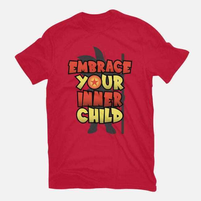 Embrace Your Inner Child-Womens-Basic-Tee-Boggs Nicolas