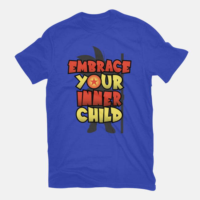 Embrace Your Inner Child-Mens-Basic-Tee-Boggs Nicolas