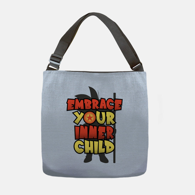 Embrace Your Inner Child-None-Adjustable Tote-Bag-Boggs Nicolas