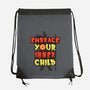 Embrace Your Inner Child-None-Drawstring-Bag-Boggs Nicolas