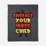 Embrace Your Inner Child-None-Fleece-Blanket-Boggs Nicolas