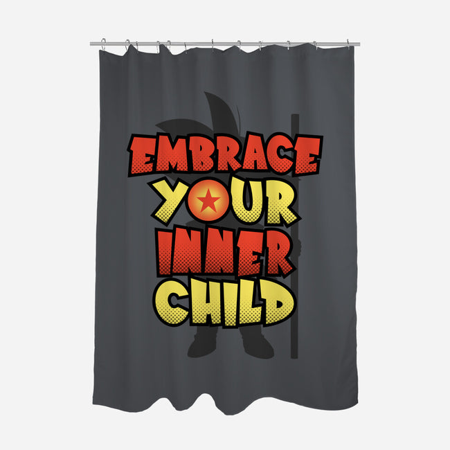 Embrace Your Inner Child-None-Polyester-Shower Curtain-Boggs Nicolas