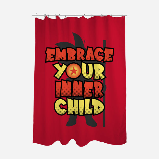 Embrace Your Inner Child-None-Polyester-Shower Curtain-Boggs Nicolas