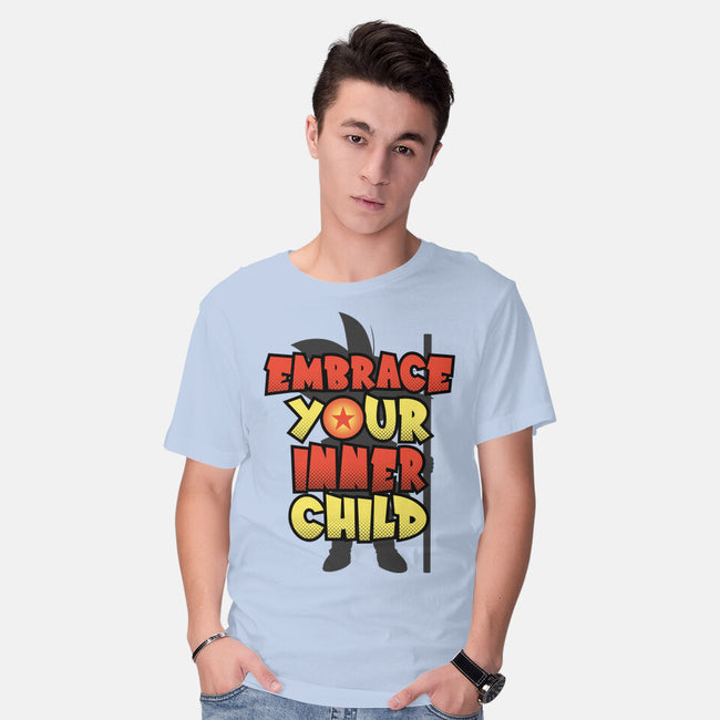 Embrace Your Inner Child-Mens-Basic-Tee-Boggs Nicolas