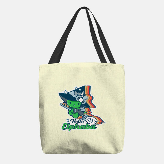 Hello Elphaba-None-Basic Tote-Bag-palmstreet