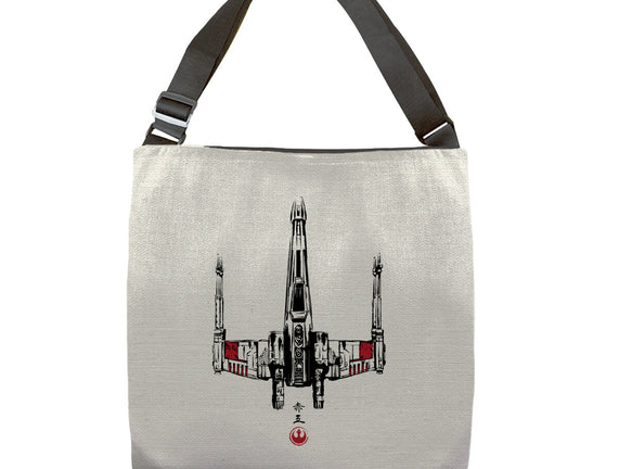Red Five Sumi-e