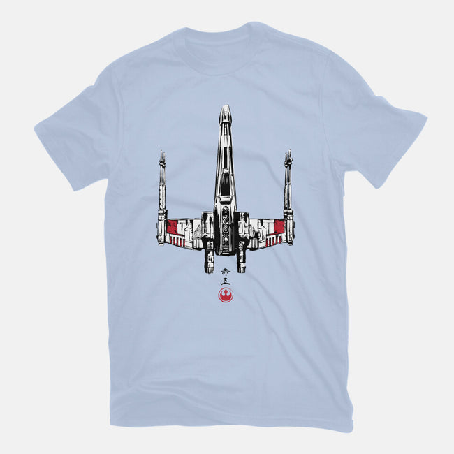 Red Five Sumi-e-Unisex-Basic-Tee-DrMonekers