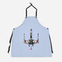 Red Five Sumi-e-Unisex-Kitchen-Apron-DrMonekers