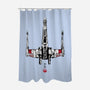 Red Five Sumi-e-None-Polyester-Shower Curtain-DrMonekers