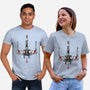 Red Five Sumi-e-Unisex-Basic-Tee-DrMonekers