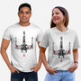 Red Five Sumi-e-Unisex-Basic-Tee-DrMonekers