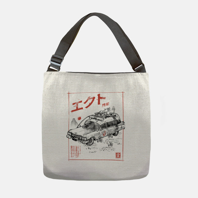 Ectomobile Sumi-e-None-Adjustable Tote-Bag-Astrobot Invention