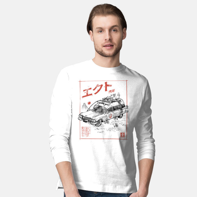 Ectomobile Sumi-e-Mens-Long Sleeved-Tee-Astrobot Invention