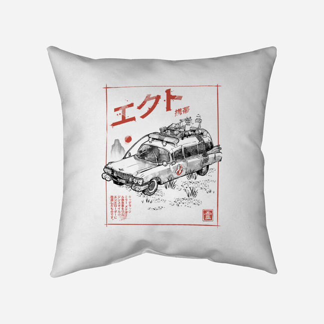 Ectomobile Sumi-e-None-Removable Cover w Insert-Throw Pillow-Astrobot Invention