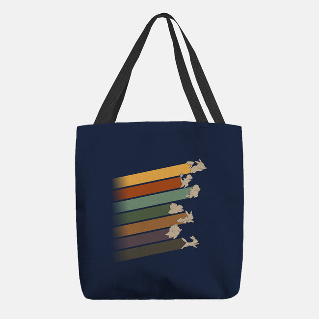 Poke Stripes-None-Basic Tote-Bag-sebasebi