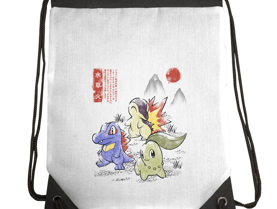 Second Gen Starter Sumi-e