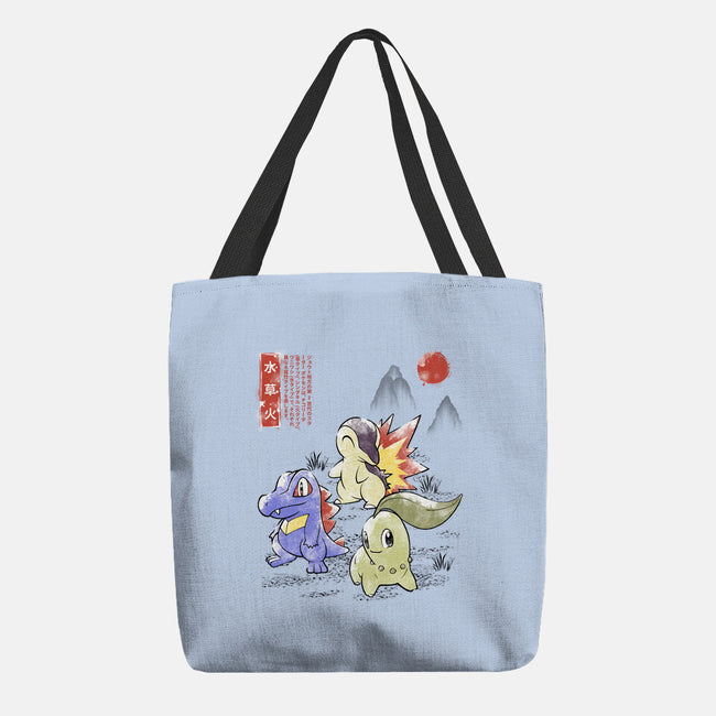 Second Gen Starter Sumi-e-None-Basic Tote-Bag-Astrobot Invention