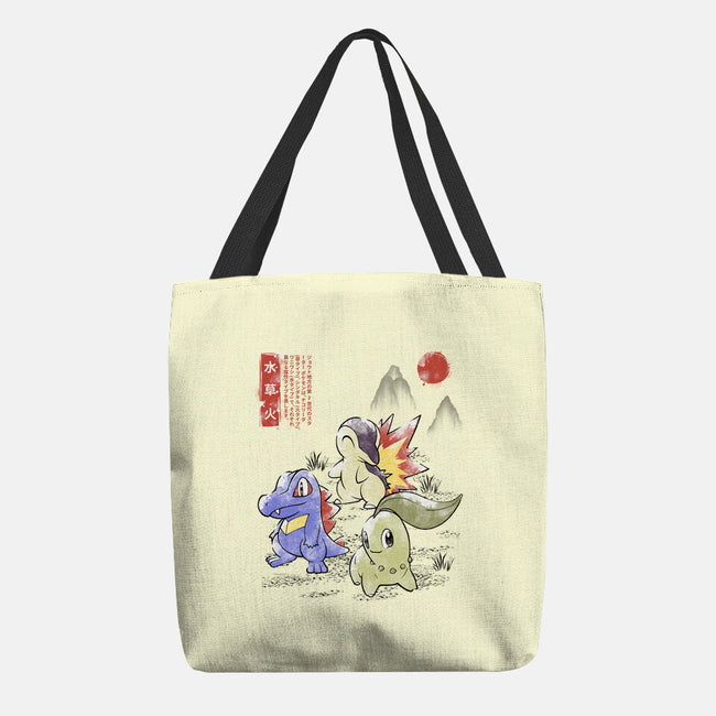 Second Gen Starter Sumi-e-None-Basic Tote-Bag-Astrobot Invention