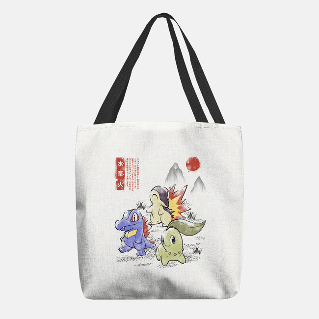 Second Gen Starter Sumi-e-None-Basic Tote-Bag-Astrobot Invention