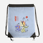Second Gen Starter Sumi-e-None-Drawstring-Bag-Astrobot Invention