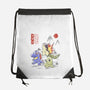 Second Gen Starter Sumi-e-None-Drawstring-Bag-Astrobot Invention
