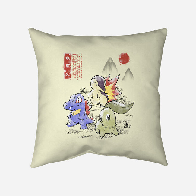 Second Gen Starter Sumi-e-None-Removable Cover w Insert-Throw Pillow-Astrobot Invention