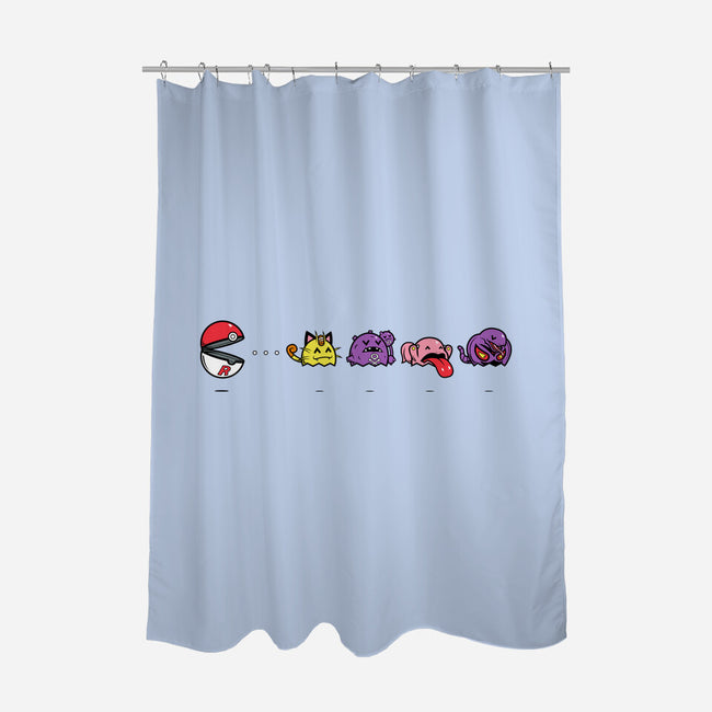 Pac-Ball Team R-None-Polyester-Shower Curtain-krisren28