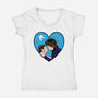 I Love You I Know-Womens-V-Neck-Tee-CarloJ1956