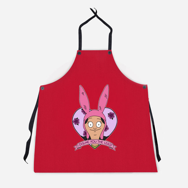 I Dislike You The Least-Unisex-Kitchen-Apron-Alexhefe