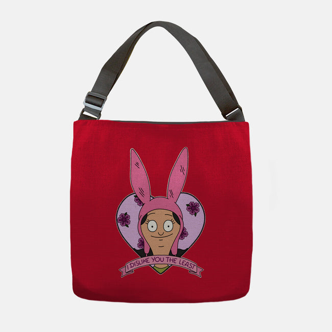 I Dislike You The Least-None-Adjustable Tote-Bag-Alexhefe