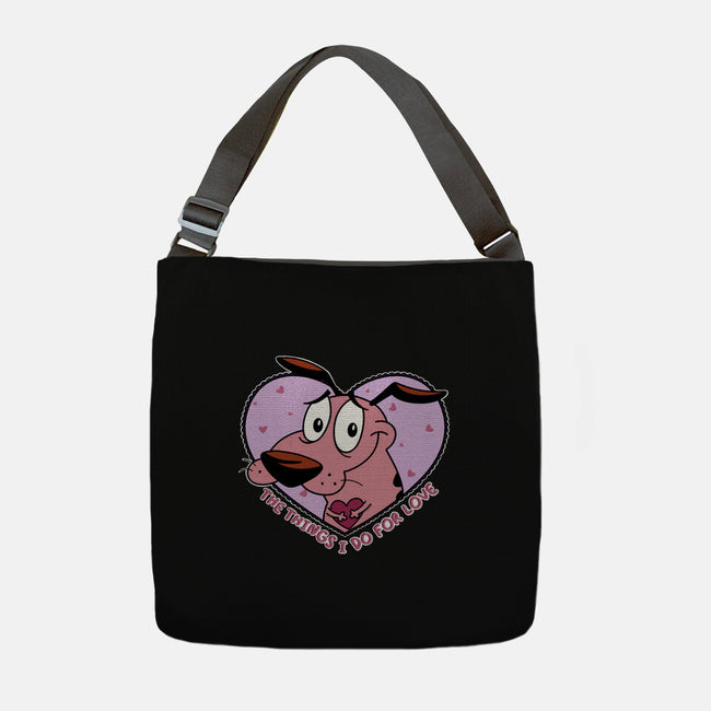 The Things I Do For Love-None-Adjustable Tote-Bag-Alexhefe
