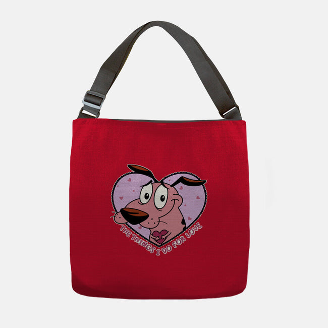 The Things I Do For Love-None-Adjustable Tote-Bag-Alexhefe