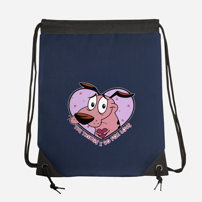 The Things I Do For Love-None-Drawstring-Bag-Alexhefe