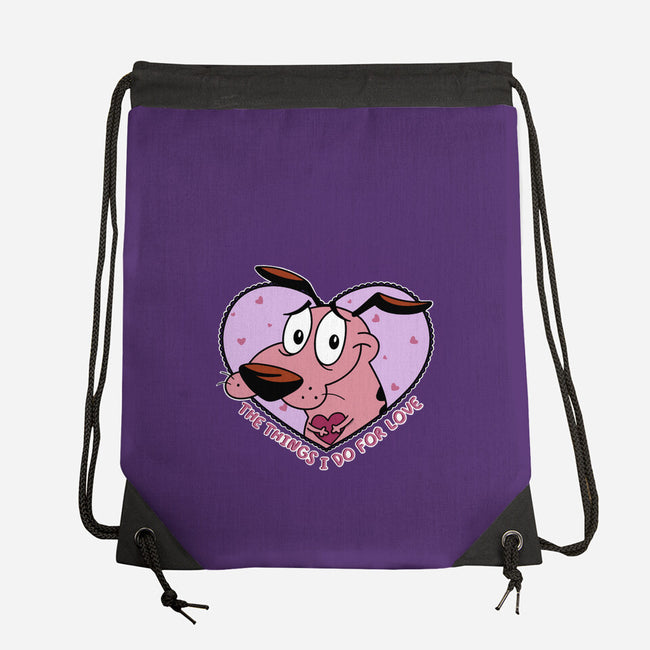 The Things I Do For Love-None-Drawstring-Bag-Alexhefe