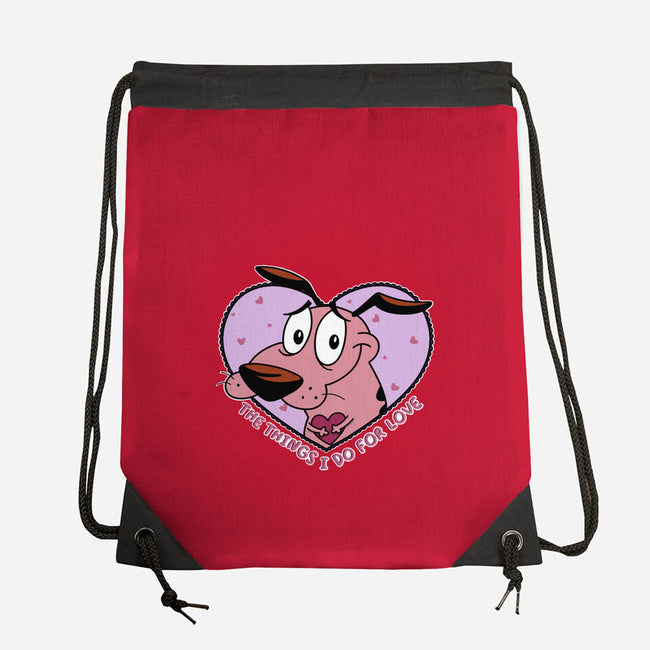 The Things I Do For Love-None-Drawstring-Bag-Alexhefe