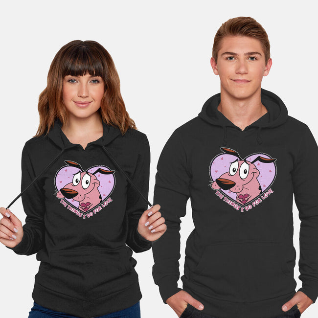 The Things I Do For Love-Unisex-Pullover-Sweatshirt-Alexhefe
