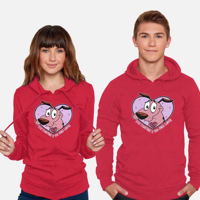 The Things I Do For Love-Unisex-Pullover-Sweatshirt-Alexhefe
