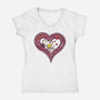 Best Friends Since 1966-Womens-V-Neck-Tee-kg07