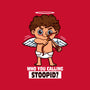 Stupid Cupid-Womens-Fitted-Tee-Boggs Nicolas