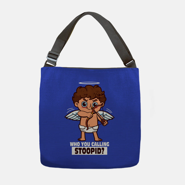 Stupid Cupid-None-Adjustable Tote-Bag-Boggs Nicolas