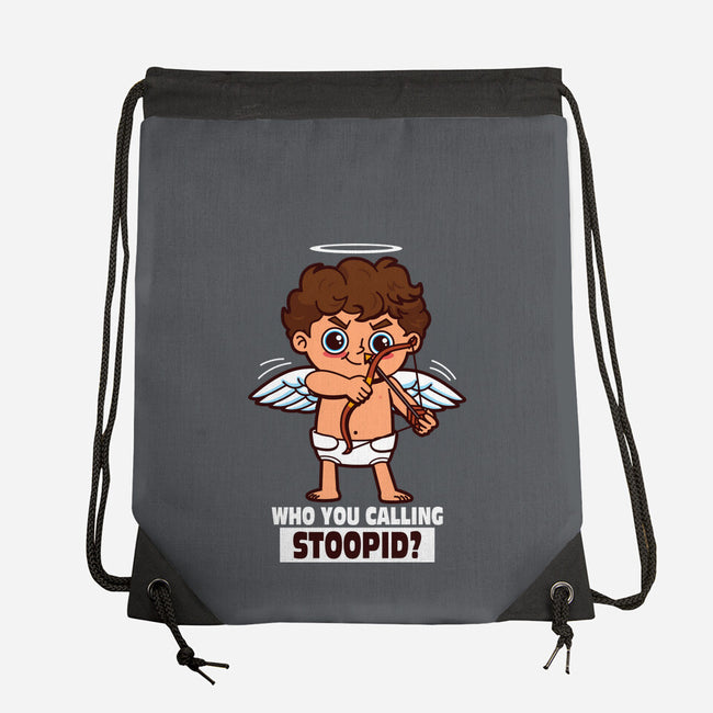 Stupid Cupid-None-Drawstring-Bag-Boggs Nicolas